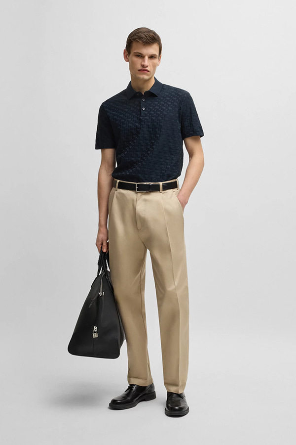 ΜΠΛΟΥΖΑ POLO BOSS - 404 ΜΠΛΕ